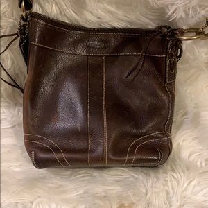 Coach Vintage Crossbody/ Bucket Brown